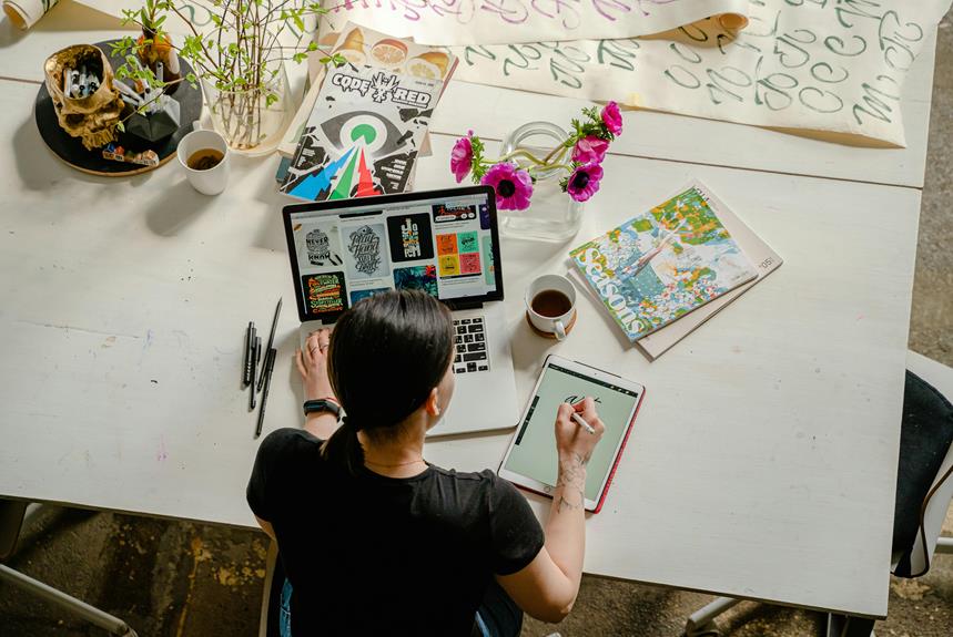 enhancing digital art creation